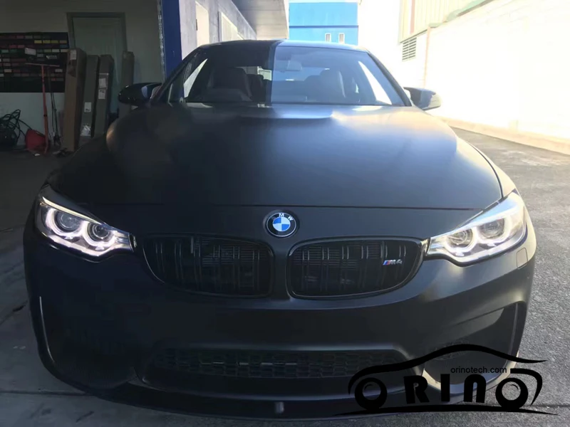 black satin vinyl wrap-7