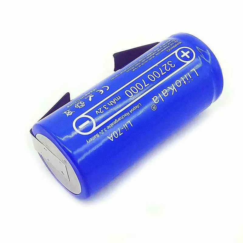 Li70A 32700 lifepo4 3,2 v 7000 mah 33A 55A паяльная лента для электрического велосипеда на батарейках отвертка никелевые листы DIY