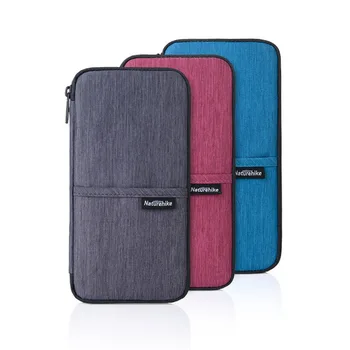 

Multi Function Outdoor Bag 22.5 x 12cm Card Holder Passport Using Travel Hiking Waterproof Sports Wallet NH17C001-B