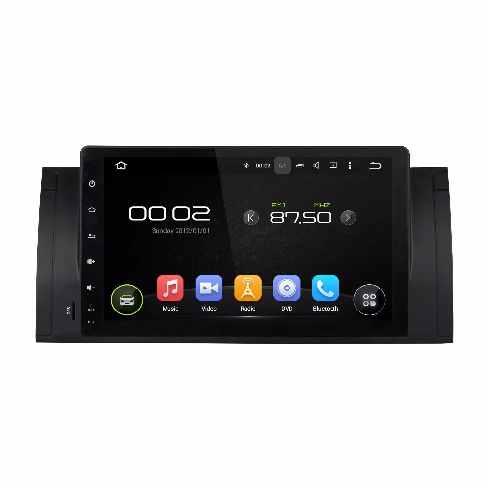 Clearance Android 8.0 octa core 4GB RAM car dvd player for BMW M5 E39 X5 E53 ips touch screen head units tape recorder radio gps 0