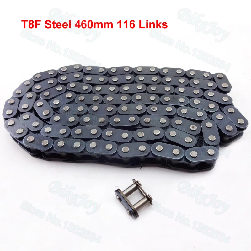 T8F 116L Chain + T8F 6T Gear Box + 54T Rear Sprocket For 47cc 49cc Minimoto Pocket Bike