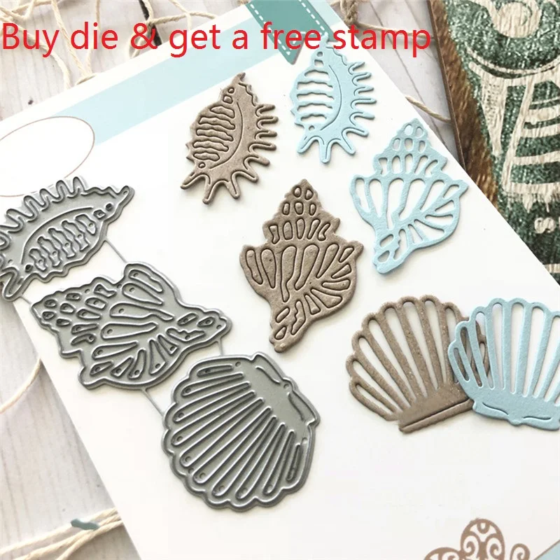 

DiyArts 1 Pcs/lot Metal Cutting Dies New 2019 for Craft Dies Scrapbooking Card Making Embossing Die Cut Shells Element Stencil