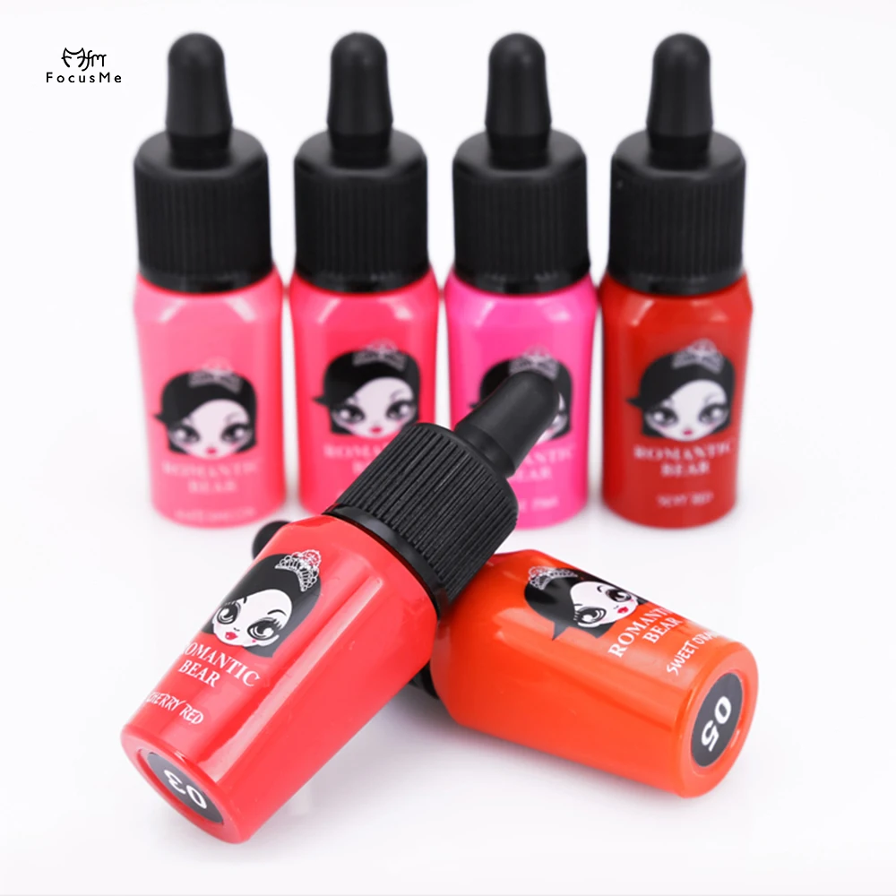 FM Sexy Red Lip Gloss Lipstick Bilge Dye Ink Lip Gloss Bite Lip Lasting