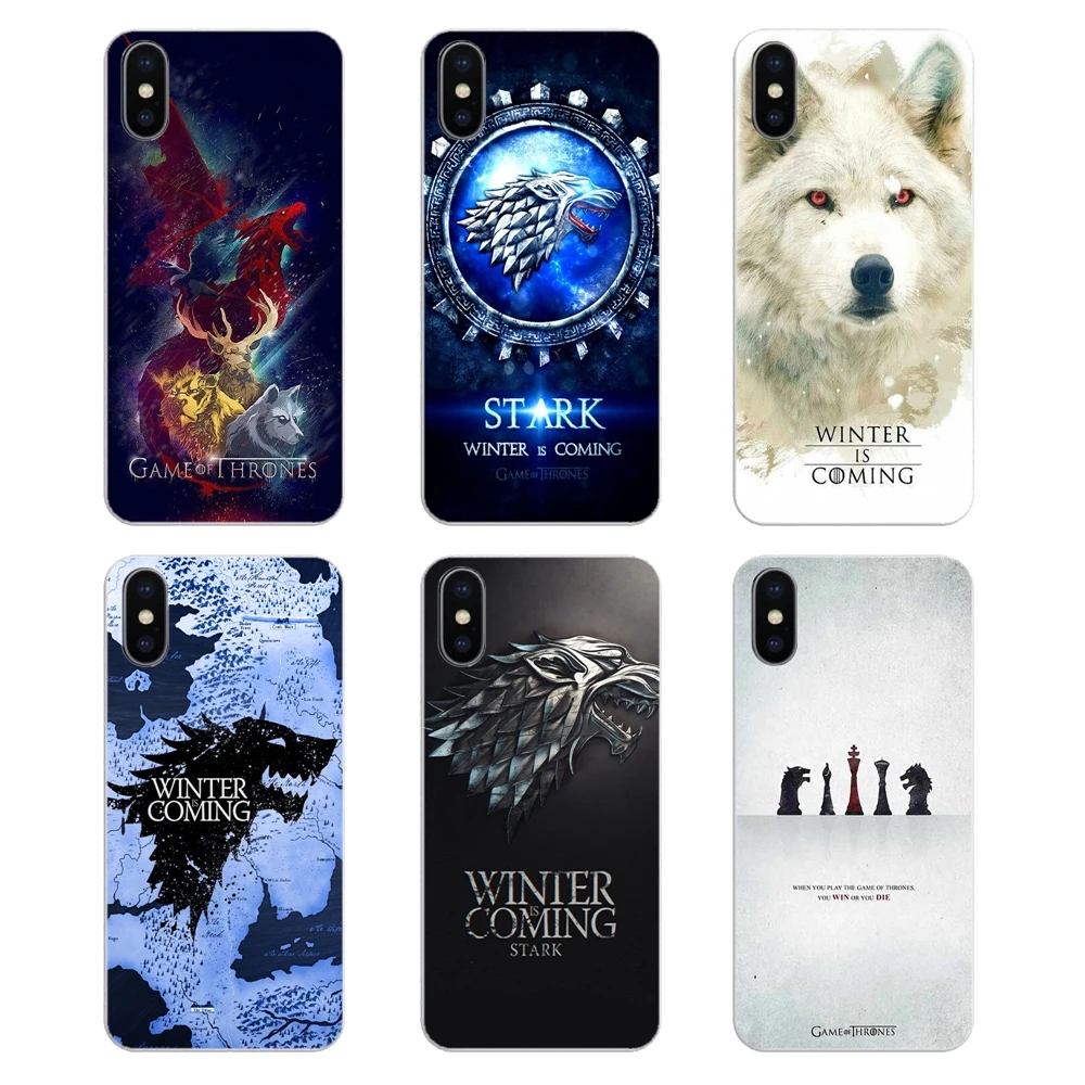 Силиконовый чехол для игр престолов GOT TV Show House Stark логотип Xiaomi Mi A1 A2 5X 6X 8 lite SE Pro Max Mix
