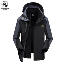 Plus Size 6XL 7XL 8XL Men’s Casual Jackets Male Windbreakers Winter Jackets Warm Parka Waterproof Two Jackets In One XYN-699