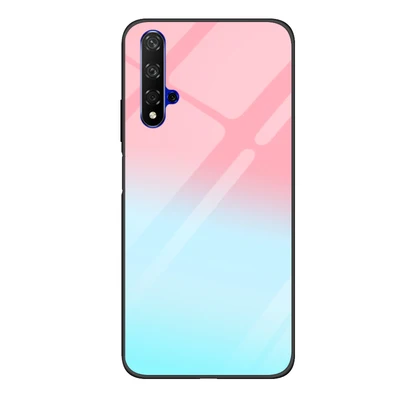 Чехол для huawei Honor 20, 6,26 дюйма, YAL-AL00, закаленное стекло, чехол для телефона Honor 20, корпус для huawei Honor 20, градиентная стеклянная оболочка - Цвет: A3