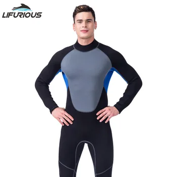 

LIFURIOUS Neoprene Diving Suits for men and Sail Wetsuits Full Body Patchwork Wetsuit Newest Diving Equipment