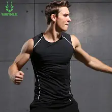 Европа и США хлопок спортивные мужские жилет для пробежек