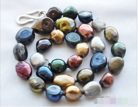 

1165 multicolor baroque freshwater pearl necklace