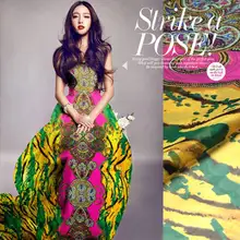 Натуральный шелк, шифон, цветочный шелк, ткань для летнего платья, блузки, шарфа, SF-BP03