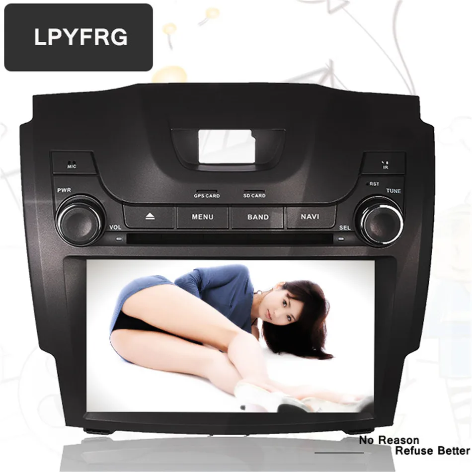 Discount Android 9.0 4G+64G Tape Recorder system CAR DVD PLAYER FOR CHEVEROLET S10 ISUZU DMAX Holden colorado GPS navi radio audio stereo 1