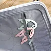 luluhut Multi-functional plastic clothes hanger Travel space saving foldable hanger Creative clothes rack children baby hanger ► Photo 3/6