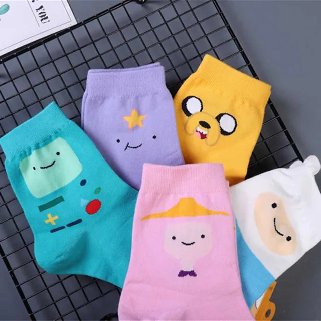 Kawaii Anime Adventure Time Cotton Socks 2