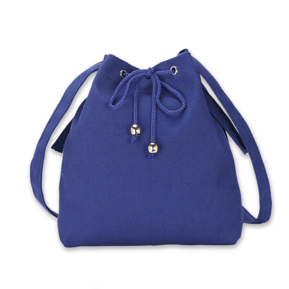 

New Fashion Women Bucket Bag Canvas Drawstring Ladies Girls Casual Crossbody Bags Women Messenger Shoulder Bag Bolsa Feminina