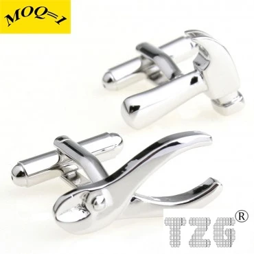 

Hammer Pliers Cufflink Cuff Link 1 Pair Free Shipping Promotion
