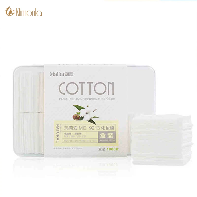 

1000PCS Clean Paper Wipe Cotton Pads Eye Cleansing Pads Makeup Sponges for Face Fiber SkinCare Remove Makeup Cotton Beauty Tools