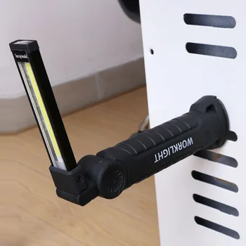 

Newest LED Rechargeable Magnetic COB Torch Handheld Inspection Lamp Cordless Worklight Tool @8