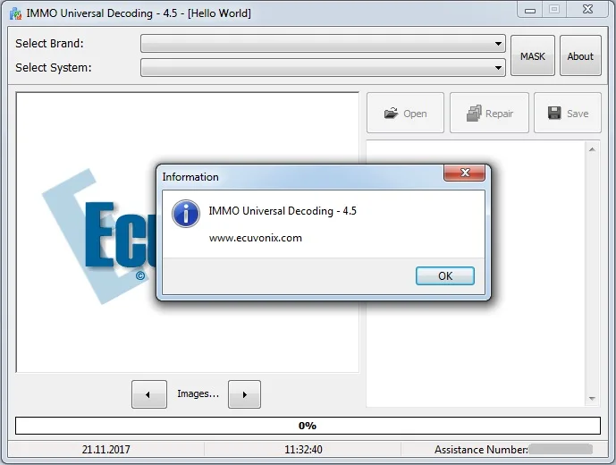 EcuVonix полный пакет (DTC Remover 1.8.8.5 + IMMO Универсальное декодирование 4 5 EDC17 Checksum Calc