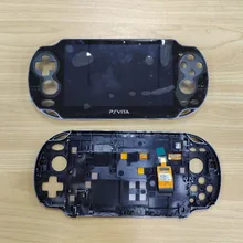 oled ЖК-дисплей черного цвета для ps vita 1000 psita psv 1000 с сенсорным экраном с рамкой
