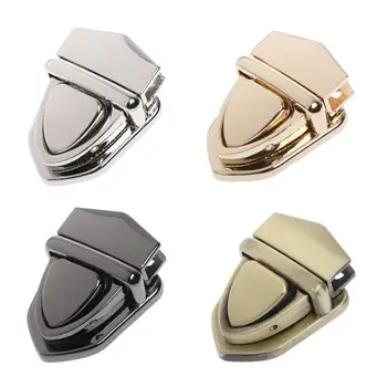 

4Colors 1Pc Turn Locks Twist Lock DIY Metal Clasp Handbag Shoulder Bag Purse Perfect for Purses, Bags, Leather, Handbag, Wallet
