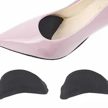 5 пар/лот высокий каблук передняя вставка Защитный колпачок для носка хлопок губка подкладка для защиты стопы Обезболивание для носка стопы