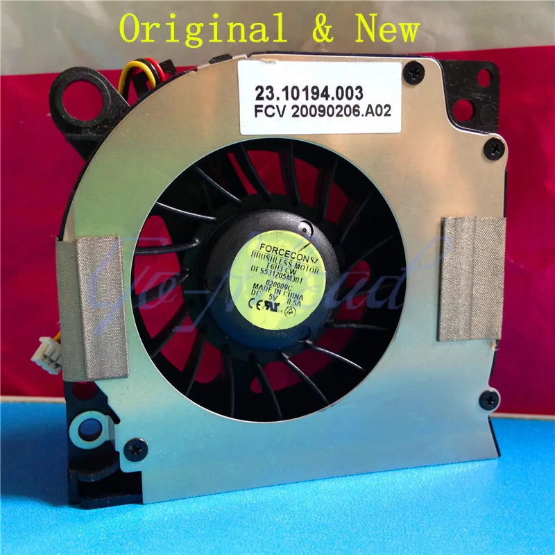 

New CPU Laptop Cooling Fan For DELL Inspiron 1525 1526 1527 1545 1546 D620 D630 PP41L Vostro 500 By FORCECON DFS531205M30T