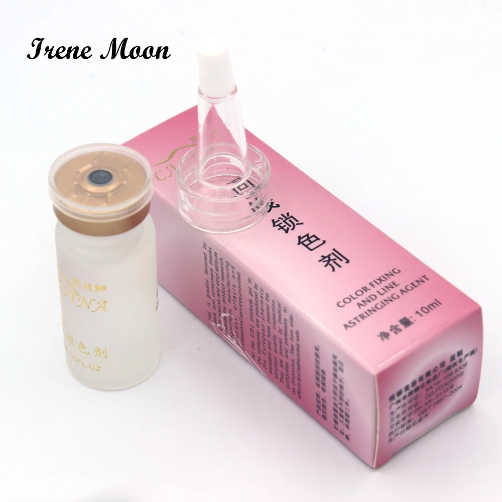 10ml Microblading Pigment Color Fixing Agent Permanent Makeup Colour Lock Assistence Liquid Microblading Eyebrow Tattoo Supplies