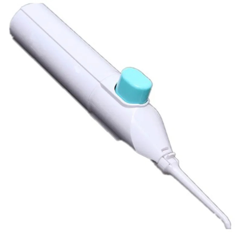 

10% 1 pcs Portable Power Floss Dental Water Jet Tooth Pick No Batteries Dental Cleaning Whitening Cleaner Kit bbrm