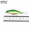 AOCLU wobblers Jerkbait 8 Colors 5cm 4.0g Hard Bait Minnow Crank Fishing lures hooks Bass Fresh Salt water tackle sinking ► Photo 2/6