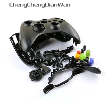 

ChengChengDianWan For Xbox360 wireless controller housing shell cross button whole housing cover case for Xbox 360 Joystick