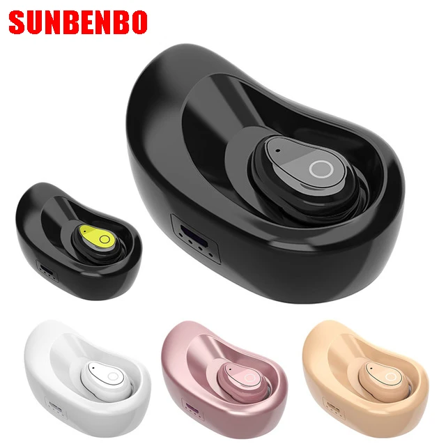 

Mini TWS Bluetooth Earphone with Charging Dock Intelligent Voice Prompt Earbud Wireless Headset with MIC In-ear Earpiece