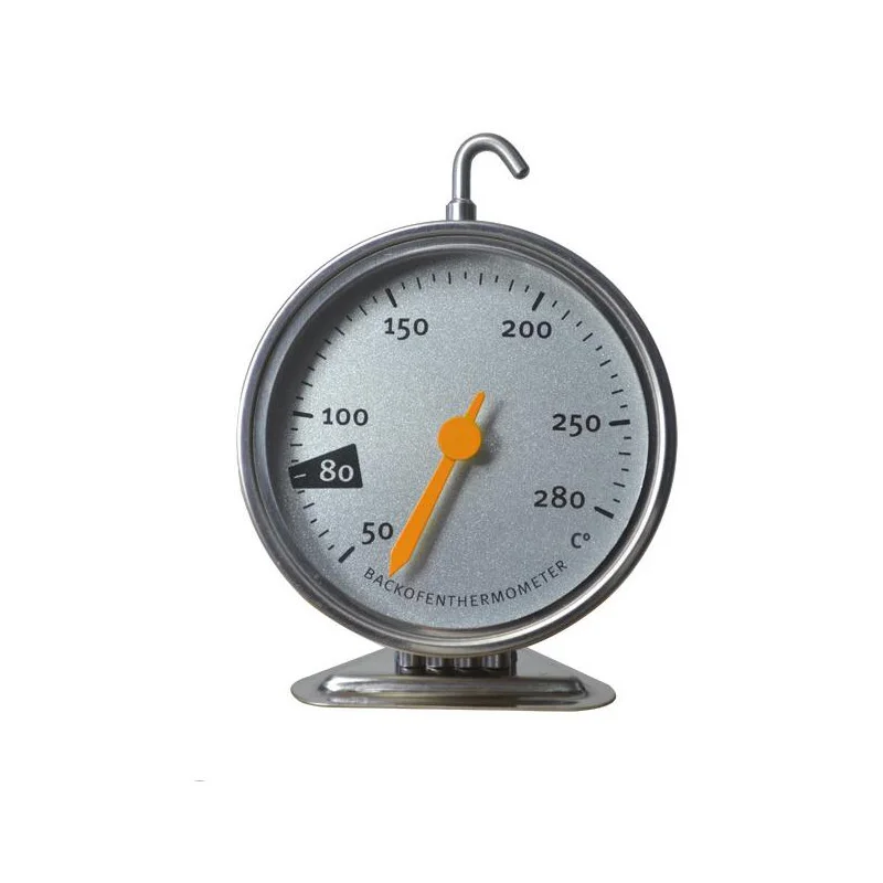 

Baking Bimetal Thermometer Hanging Vertical Oven Thermometer with Dual Gauge Precision Thermometer 280 Degree Cooking Tool