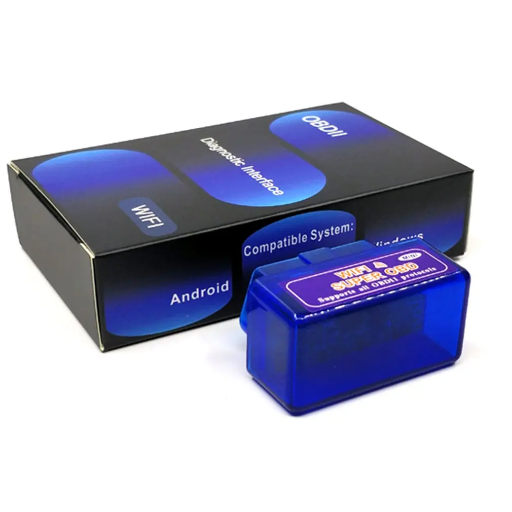 

V1.5 Super OBD ELM327 WIFI Wireless OBD2 Car Diagnostic Scanner MINI ELM 327 Wi Fi V1.5 Support All OBDII Protocols