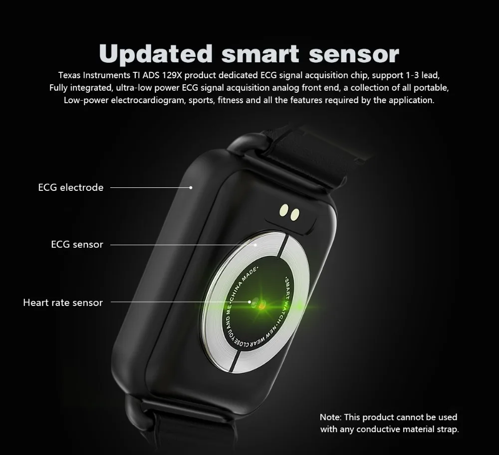 smart band with heart rate sensor