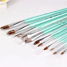6 шт./компл. ласка щетка для волос масляные краски, кисти язык пик ряд кисть от имени акриловые краски товары для рукоделия