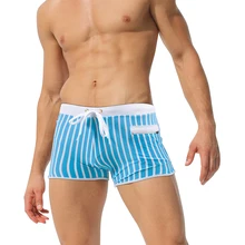 Мужская одежда для плавания, плавки, трусы, сексуальная пляжная одежда, плавки ming, боксеры, купальный костюм, пляжные шорты, Мужская пляжная одежда, купальный костюм с карманом