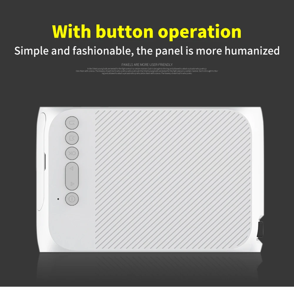 YG-320 Portable Home Mini HDMI USB LED 1080P Projector