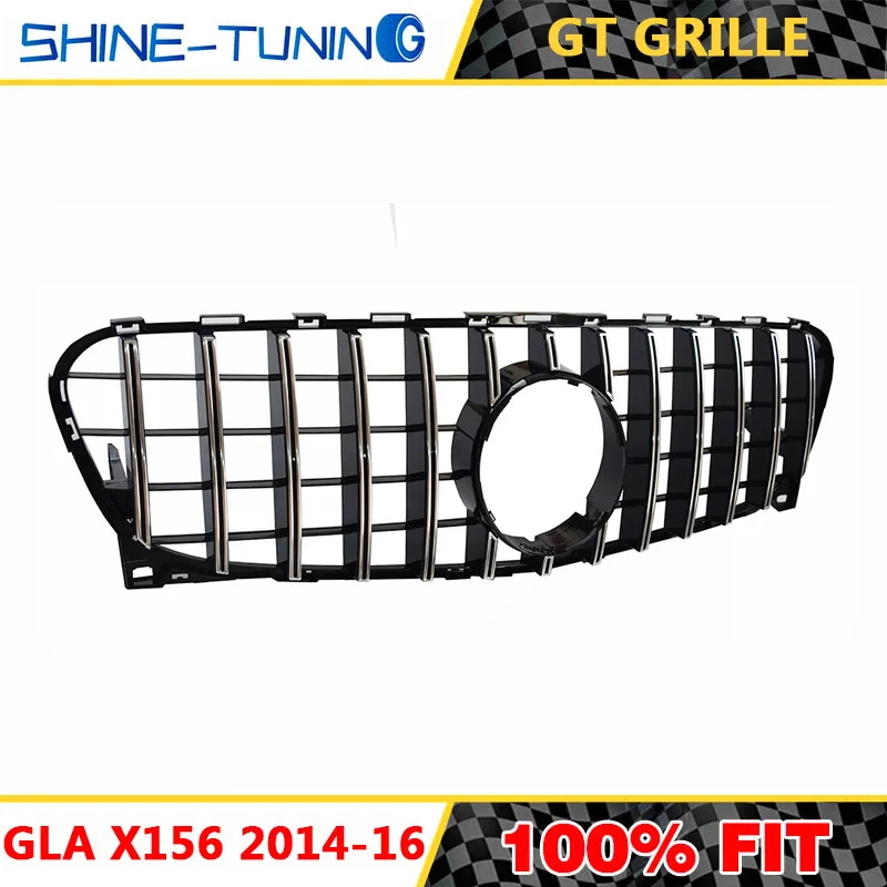 Передняя решетка без эмблемы подходит для нового GLA X156 Class GT R GTR GLA200 GLA250 GLA260