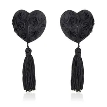 HFSHy, 1 пара, женские интимные товары, игрушки, сексуальное женское белье с кисточками, бюстгальтер для груди, покрытие для сосков, Стикини наклейки, лепестки