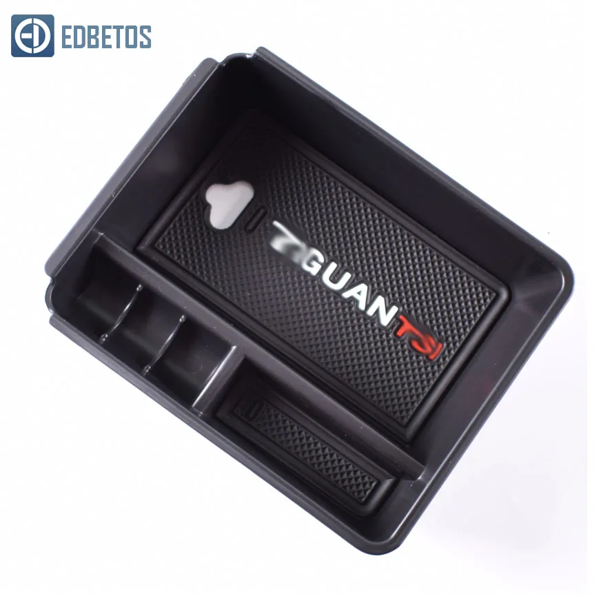 

Tiguan Armrest Glove Storage Box For Volkswagen V W Tiguan 2009 - 2015 Tiguan Storage Tray Accessories Console Organizer