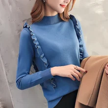 Новинка 10163 года; вязаные свитера в Корейском стиле; сезон осень года; 33