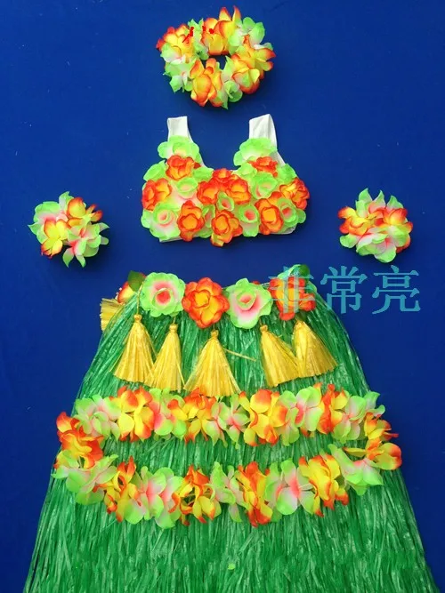T2016 New Hawaiian Grass skirt grass skirt dance costume fashion show