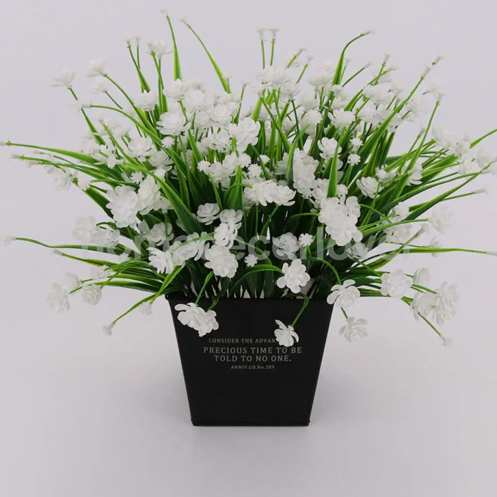 MagiDeal Artificial Greenery Vine Ivy Leaves Grass Camellia Garland Hanging Wedding Party Flower Bunch Bouquet Decor Color PICK