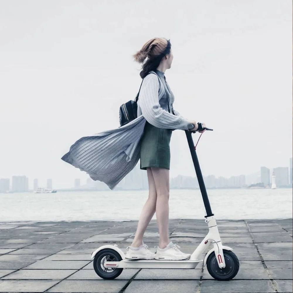 

2018 Xiaomi Electronic Scooter 2 Wheels Foldable Smart Scooter Skate Board Hoverboard Adult 30km Battery Bike Kick Scooters