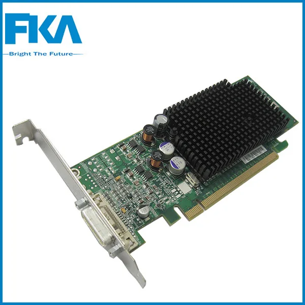 Untado Más allá Umeki Tarjeta de vídeo 128 MB PCI-E ATI Radeon X1300 perfil bajo tarjeta gráfica  DVI KN303 0KN303 - AliExpress