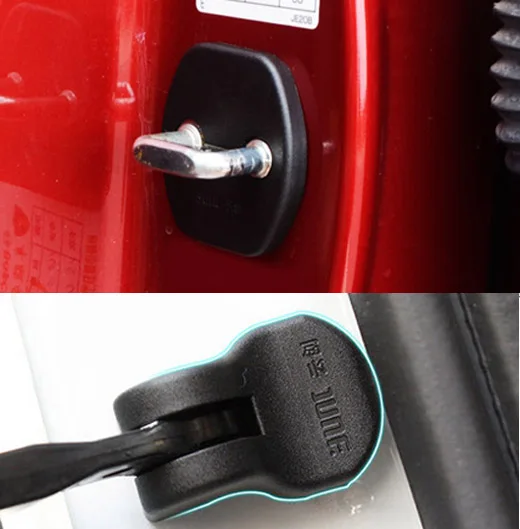 4x Door lock Cover Pad Guard Protector fit Nissan Tiida Versa Qashqai Murano
