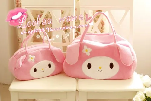Модные сумки ребенка Детские продукты Пеленки сумки большой размер и двориков Плюшевые мультфильм Мумия пакет#87 - Цвет: Small bag Pink
