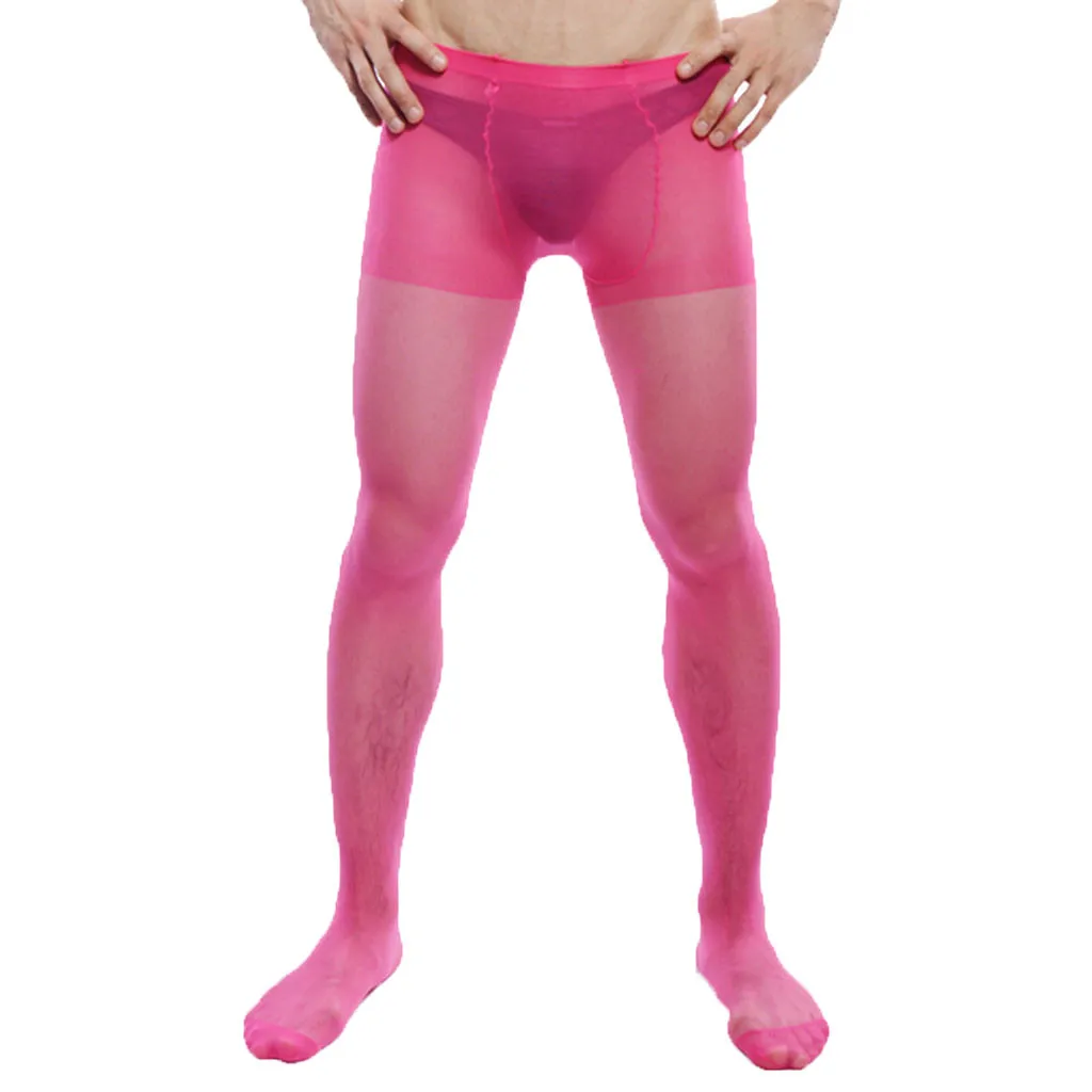 

snowshine YL5 New Fashion Men Sexy Underwear Ultrathin Pantyhose Transparent Silk stockings free shipping