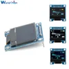 Цифровой SSD1306 OLED дисплей 0,96 дюйма SPI I2C, 6 контактов, интерфейс 12864 SPI, Синий/Белый ЖК-дисплей, модуль DIY для Arduino 51 SMT32 ► Фото 1/6