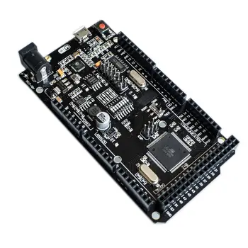 

WEMOS Mega +WiFi R3 ATmega2560+ESP8266 (32Mb memory), USB-TTL CH340G. Compatible Mega, NodeMCU, WeMos ESP8266